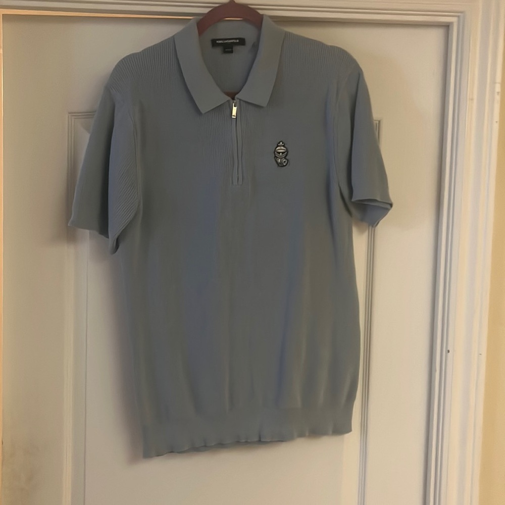 Karl lagerfield beautiful men’s polo shirt